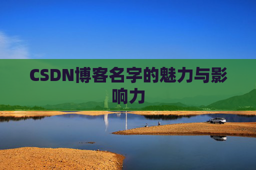 CSDN博客名字的魅力与影响力